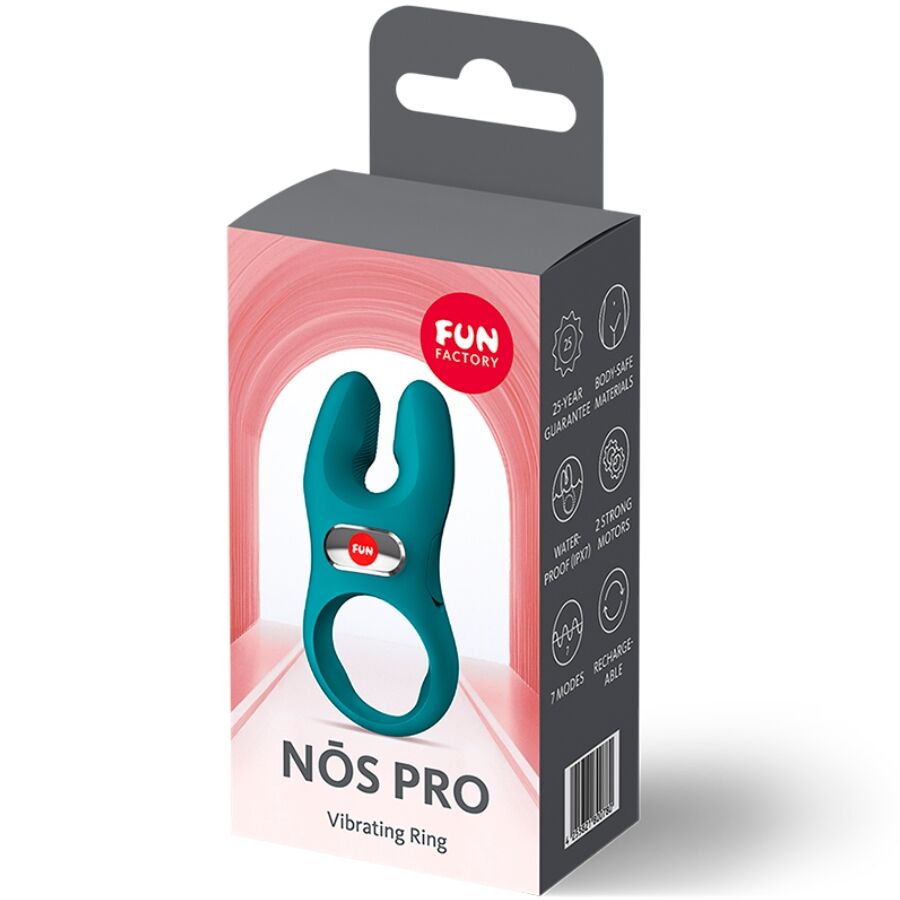Nos Pro – Vibrierender Penisring – Grün – Bild 7