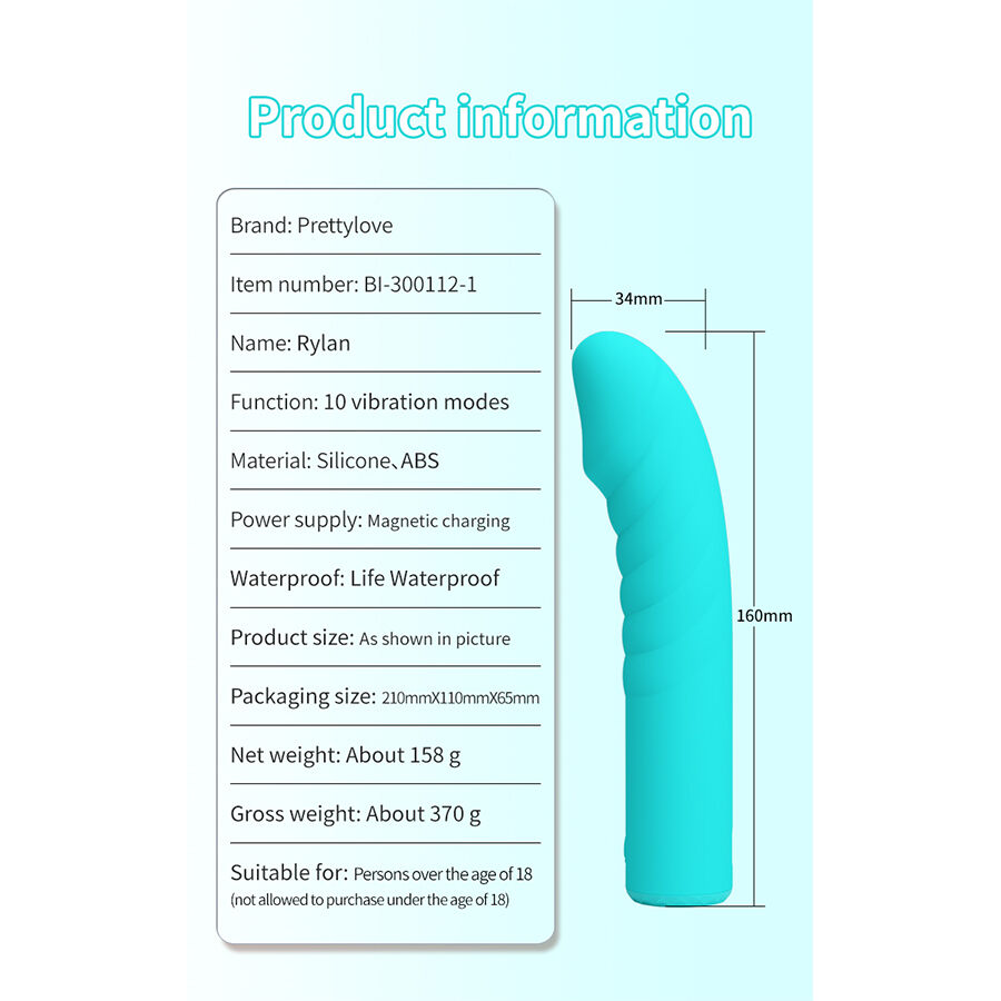 Rylan – G-Punkt-Vibrator – Blau – Bild 11