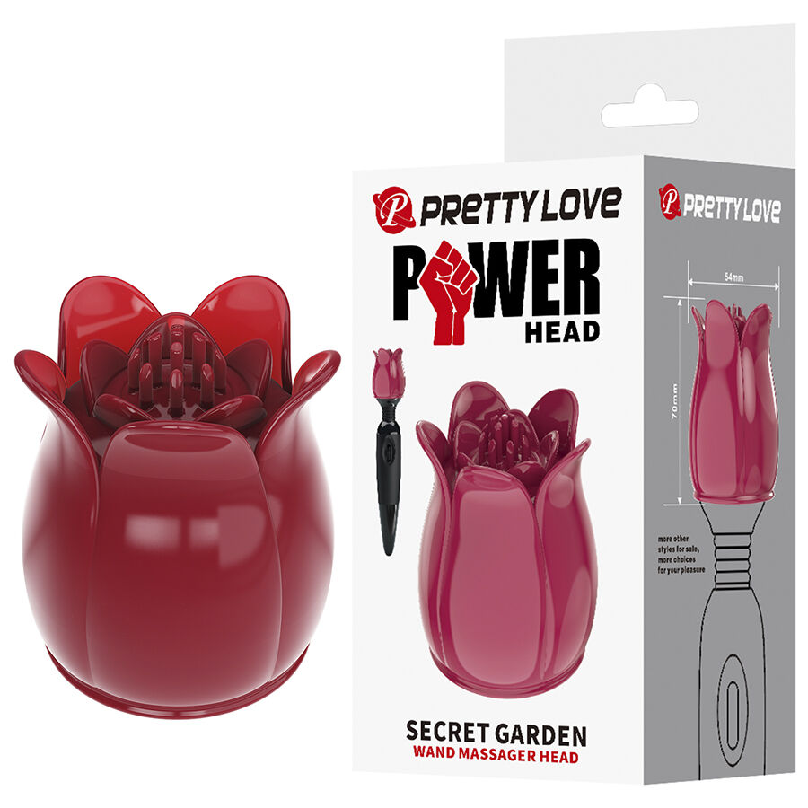 Secret Garden Massagekopf – Wand-Massager – Rosa