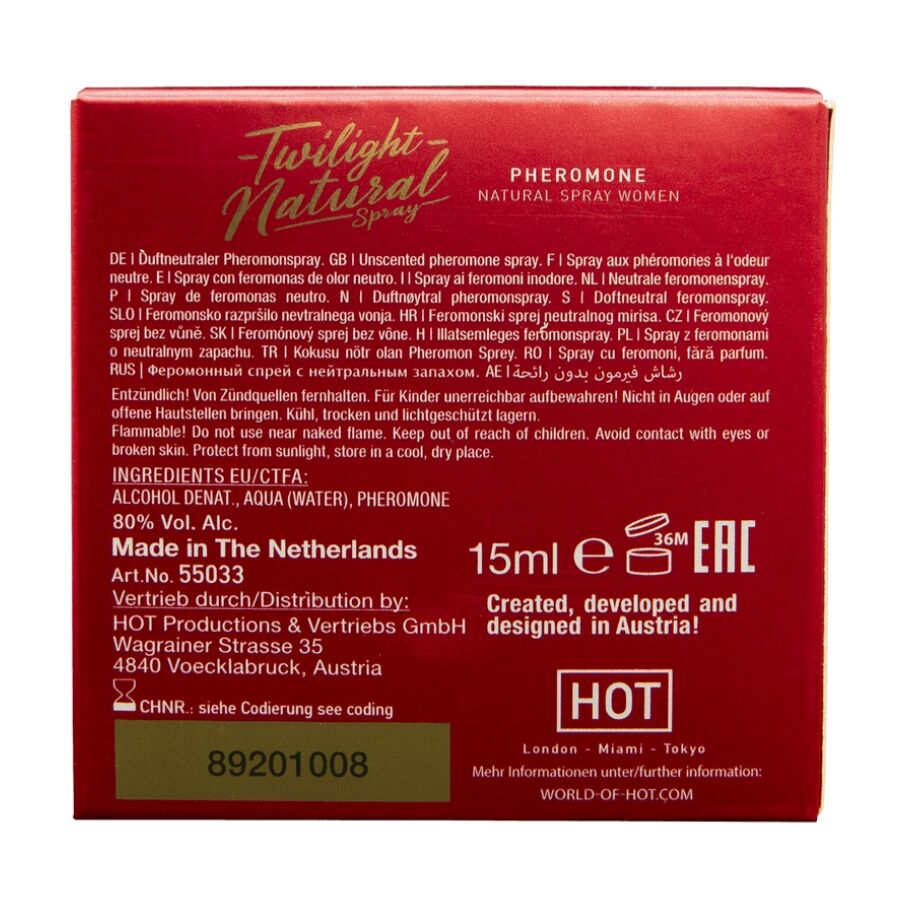 Twilight Natural – Pheromonspray für Frauen – 15 ml – Bild 2