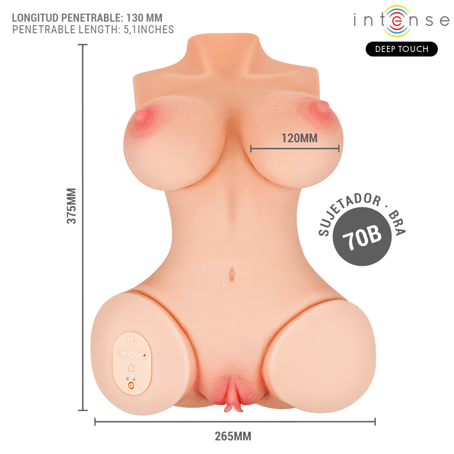 Vero – Aufblasbare Sexpuppe mit Wärmefunktion und Saugfunktion – 5,5 kg – Bild 6