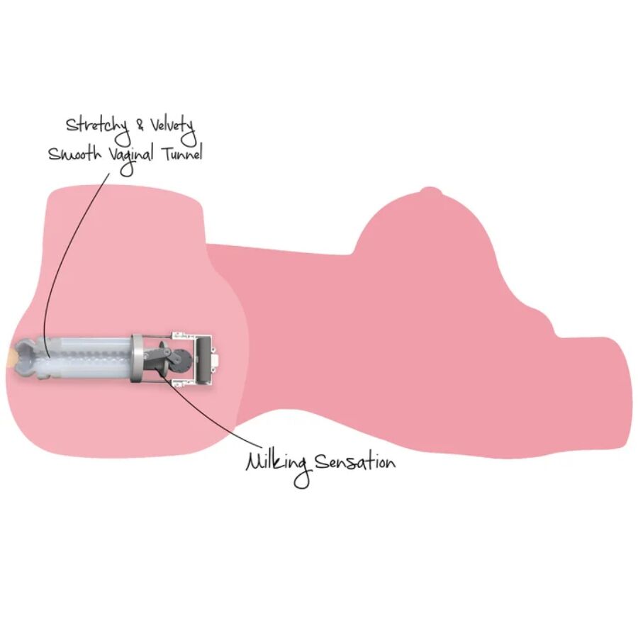 Milking Hut – Torso-Masturbator – 10 kg – Bild 6