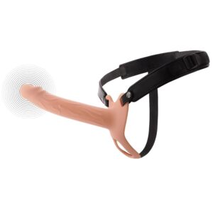 Inferno Vibrierender Penis-Sleeve Zum Aufschnallen 20 Cm – Penisverlängerung