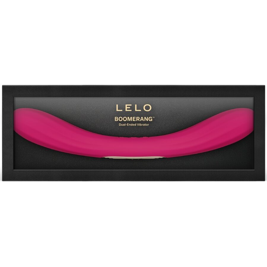 Boomerang – Doppelvibrator – Kirschrot – Bild 4