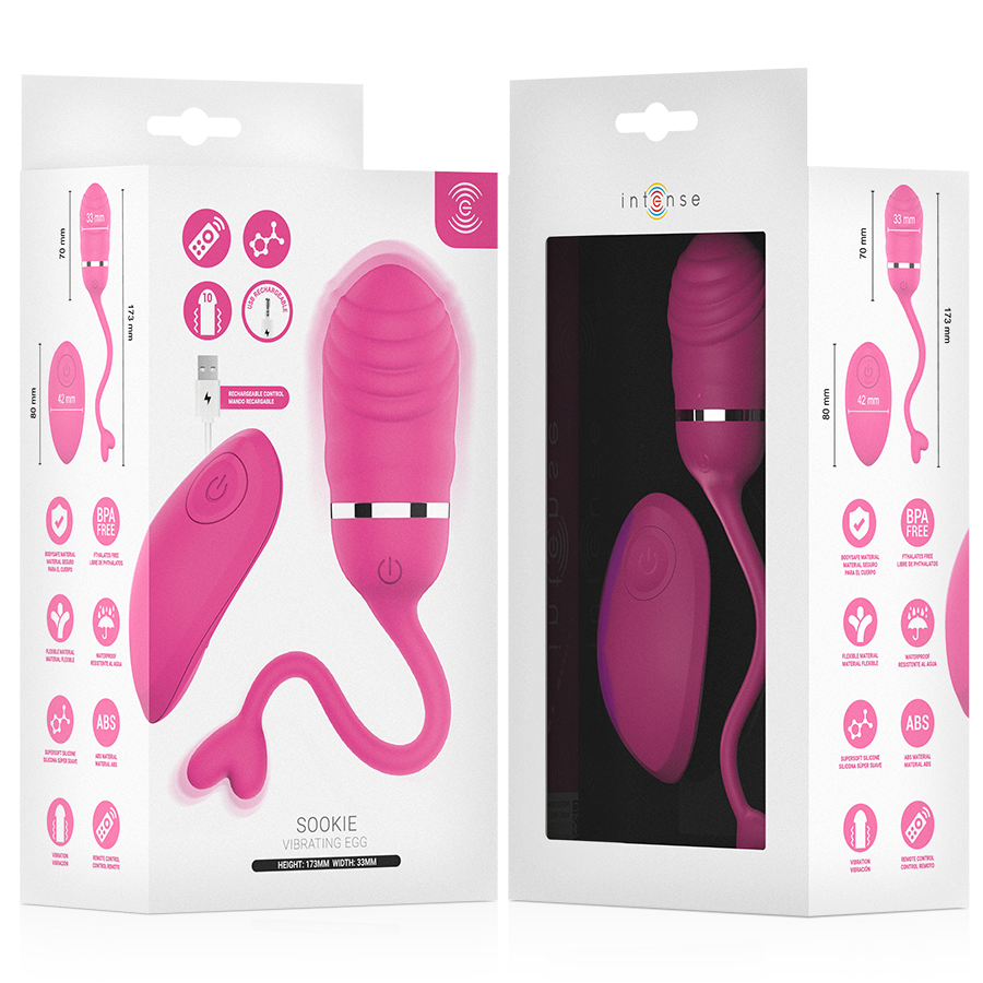 Sookie Fernbedienungs – Vibrationsei mit Fernbedienung – Rosa – Bild 5