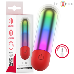 Debbie Klitoris Vibrierende Kugel – Klitorisstimulator – Regenbogen