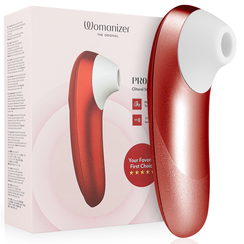 Pro Vibrant – Klitorisstimulator – Burgund