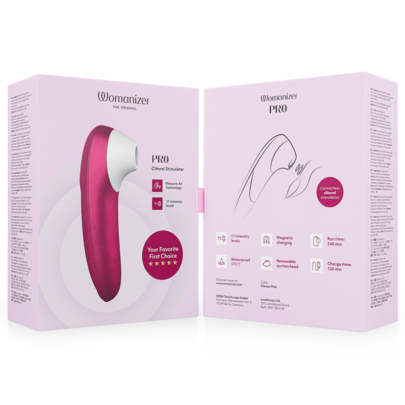 Pro Vibrant – Klitorisstimulator – Rosa – Bild 7