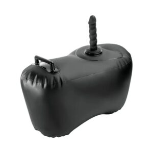 Aufblasbarer Liebessitz Body Dock mit Dildo 69,2 cm – Schwarz