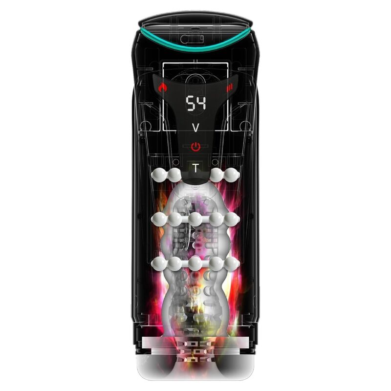Automatischer Masturbator mit Wärmefunktion und Stoßfunktion – 26,5 cm – Bild 5