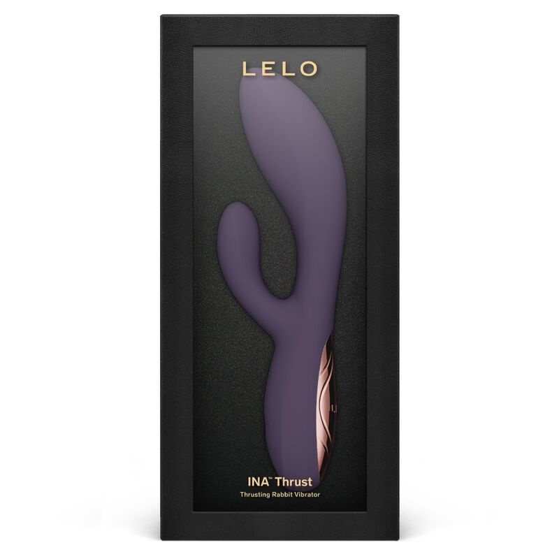Ina Thrust – Rabbit-Vibrator mit Stoßfunktion – Lila – Bild 12