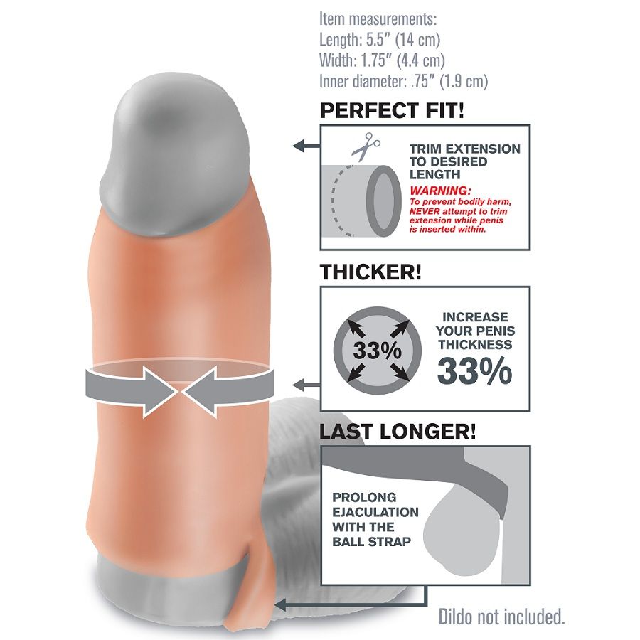 Real Feel Enhancer – Penishülle – Größe M – Bild 3