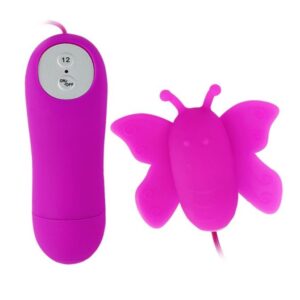 Love Eggs Butterfly Clitoris Stimulator 12 Geschwindigkeiten Fernbedienung – Lila
