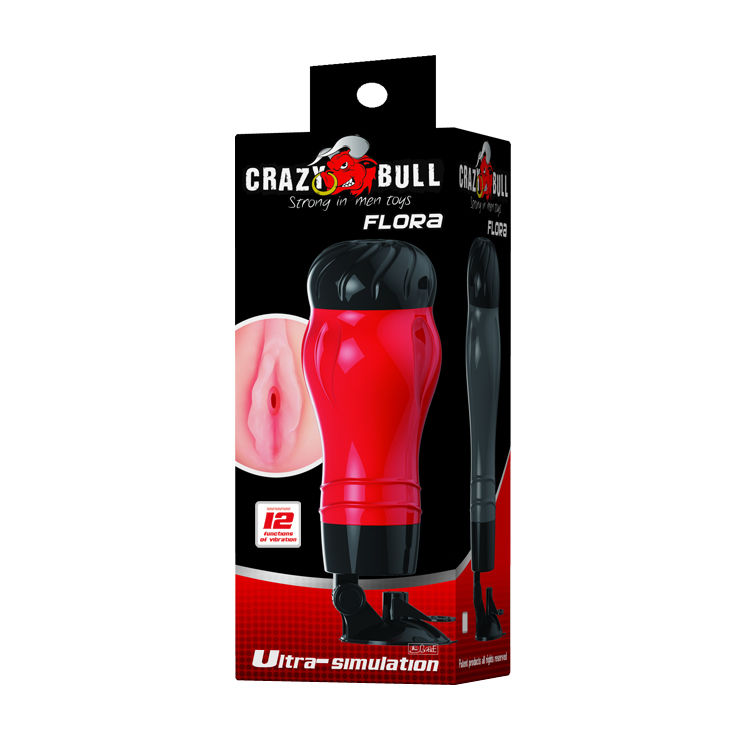 Flora – Vibrierender Vagina-Masturbator mit Saugbasis – Bild 9