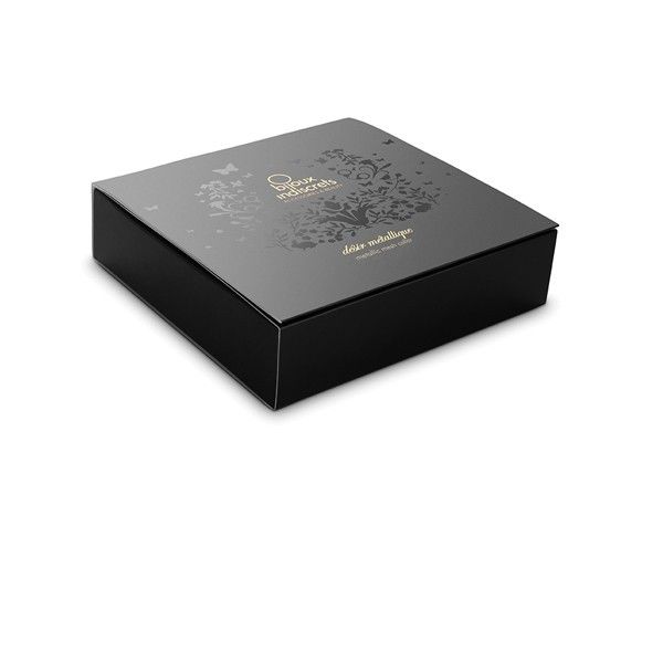 Désir Métallique – Halsband aus goldenem Metallgewebe – Bild 4