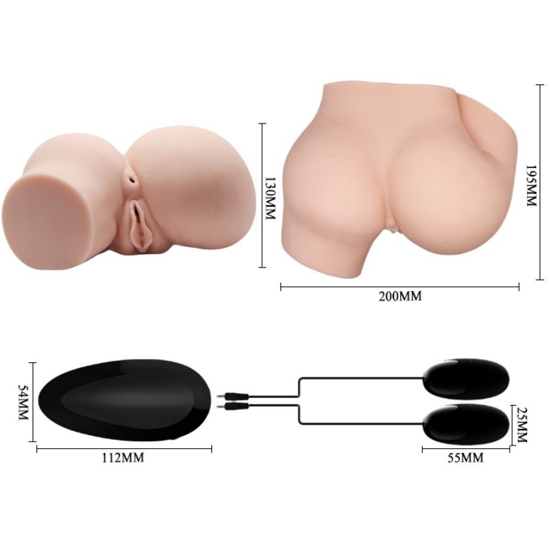 Hintern mit – Realistischer Vagina und Anus und Vibration – Bild 10