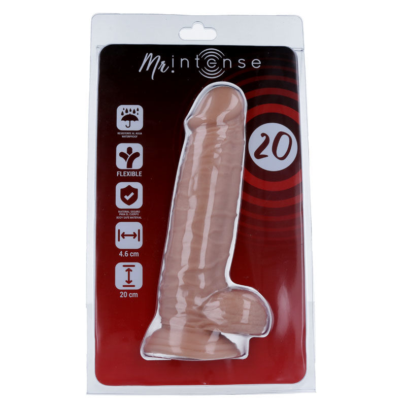 Modell 20 – Realistischer Dildo – 20 cm – Ø 4,6 cm – Bild 6