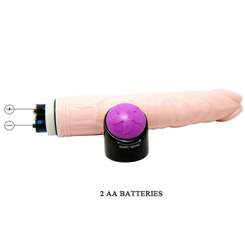 Adour Club – Realistischer Vibrator – Natur – 23 cm – Bild 2