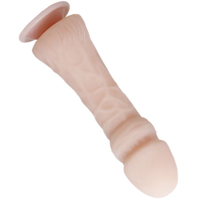 Realistischer vibrierender Dildo – Natur – 23,5 cm – Bild 5