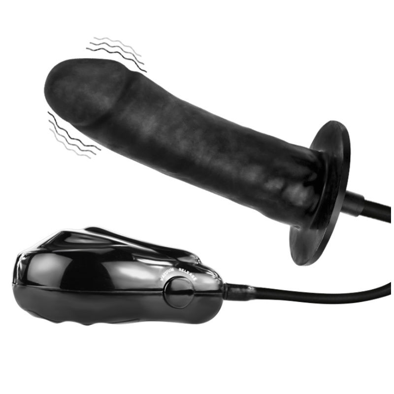 Bigger Joy – Aufblasbarer vibrierender Dildo – 16 cm – Bild 5