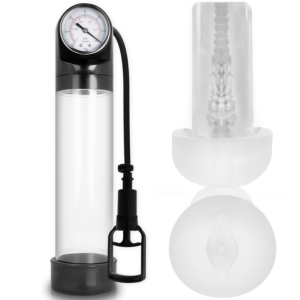 Rx9 – Automatischer Masturbator mit Saugfunktion – Transparent