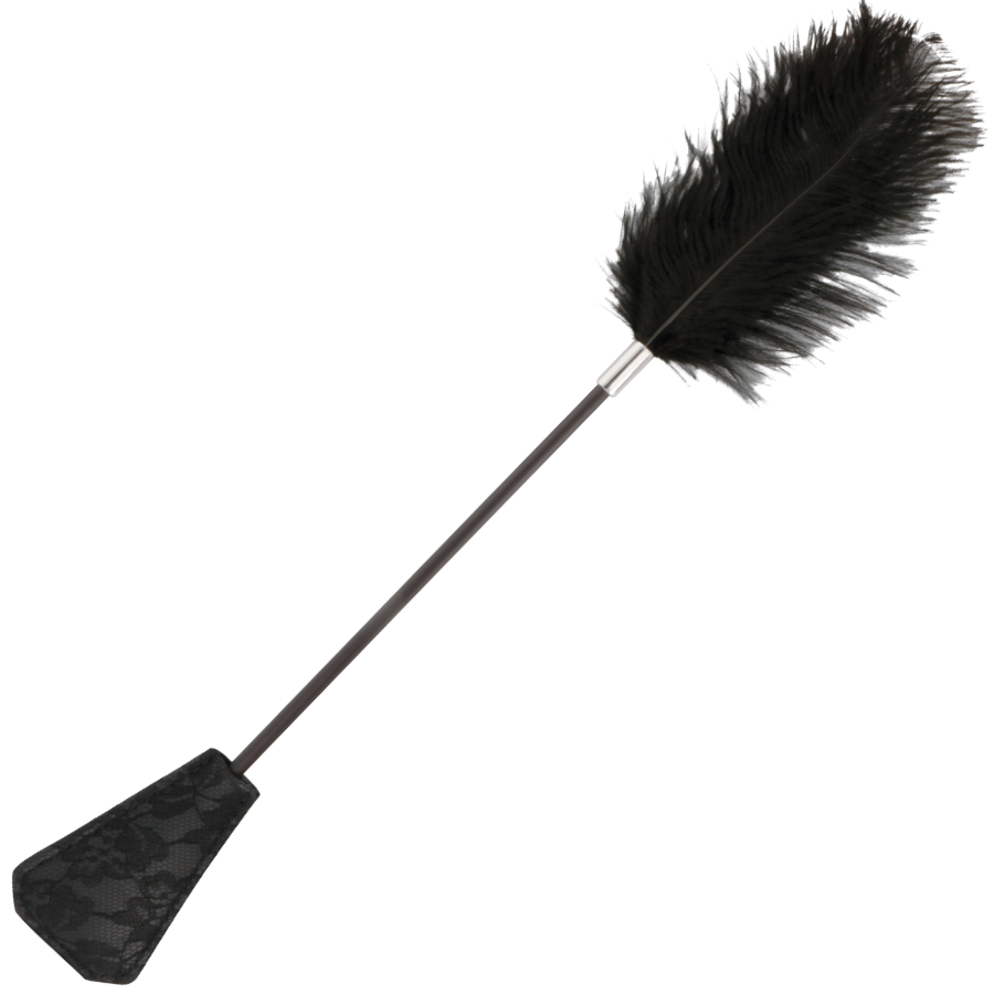 Liebesfeder-Peitsche – 56 cm – Schwarz