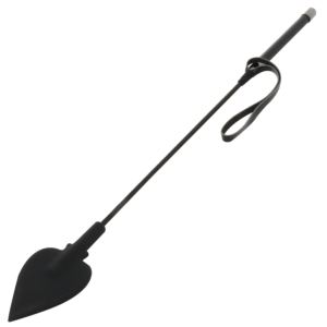 Silikon-Peitsche – 60 cm – Schwarz