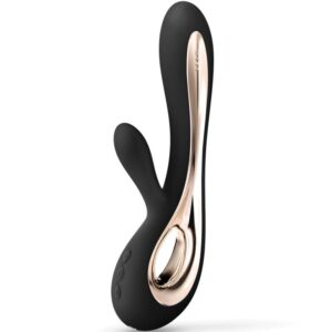 Soraya 2 – Rabbit-Vibrator – Schwarz