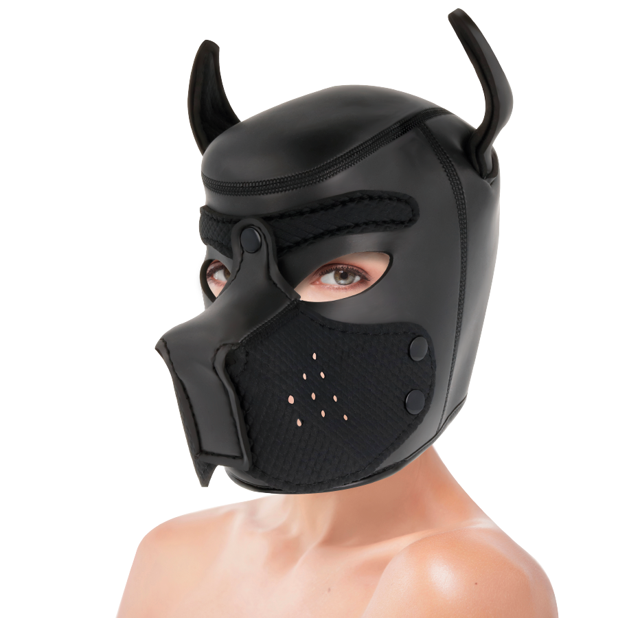 Neopren-Hundemaske mit Abnehmbarer Maule L – Bild 4