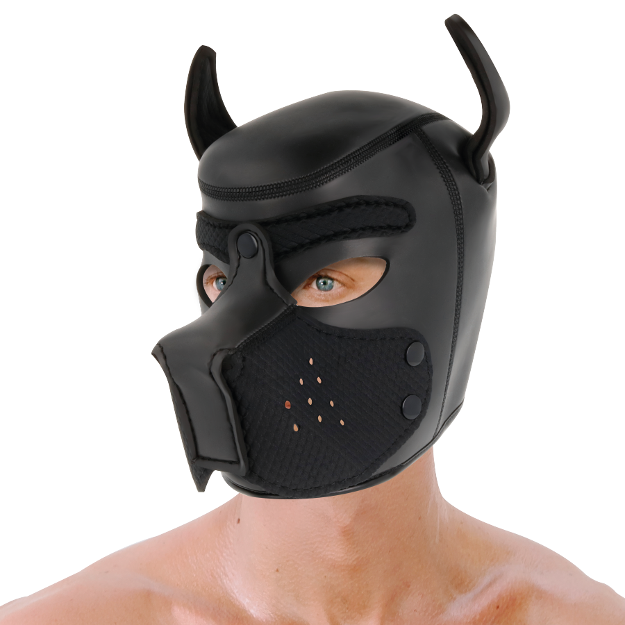 Neopren-Hundemaske mit Abnehmbarer Maule L – Bild 5