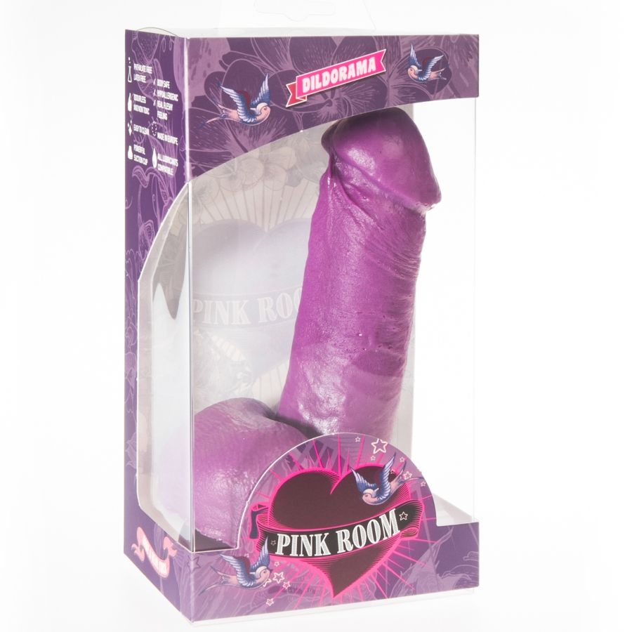 Nao – Realistischer Dildo mit Saugfunktion – Lila – 16 cm – Bild 2