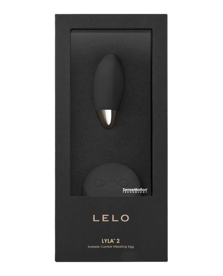 Lyla 2 – Vibrationsei mit Fernbedienung – Schwarz – Bild 3