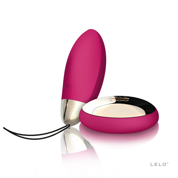 Lyla 2 – Vibrationsei mit Fernbedienung – Kirschrot – Bild 2