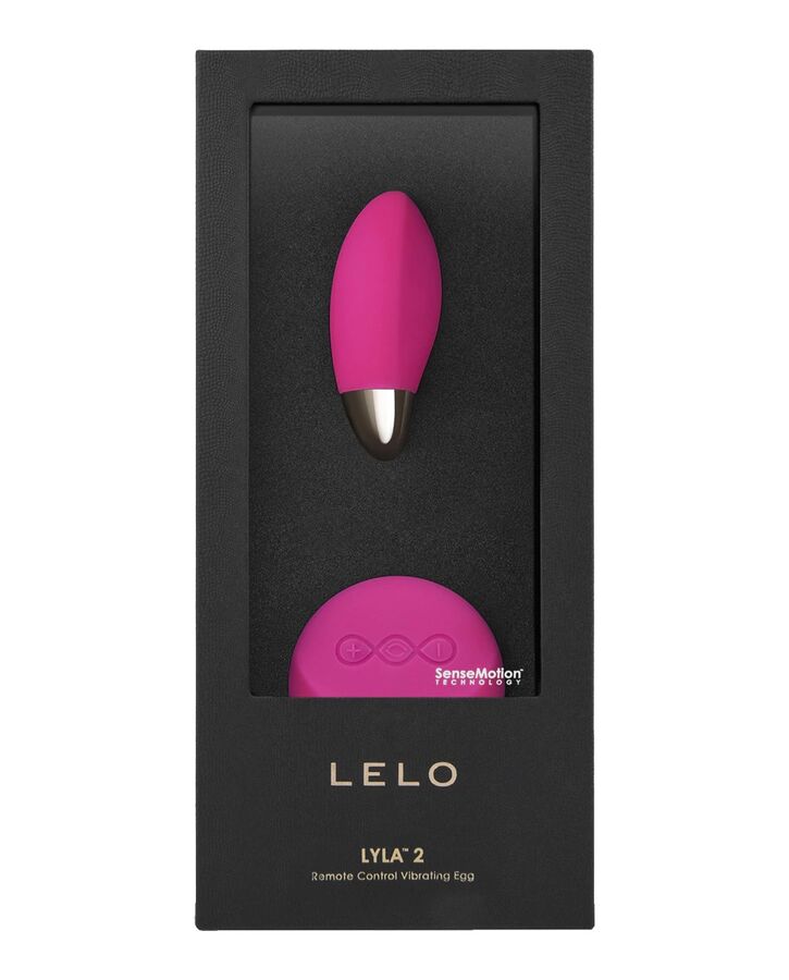 Lyla 2 – Vibrationsei mit Fernbedienung – Kirschrot – Bild 3