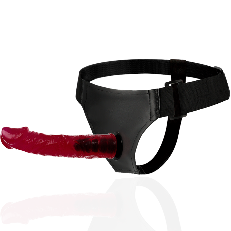 Brant – Strap-on-Harness mit realistischem Dildo – 19 cm – 4 cm – Bild 3