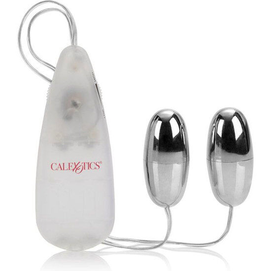 Vibrierende Kugeln Duo – Silber