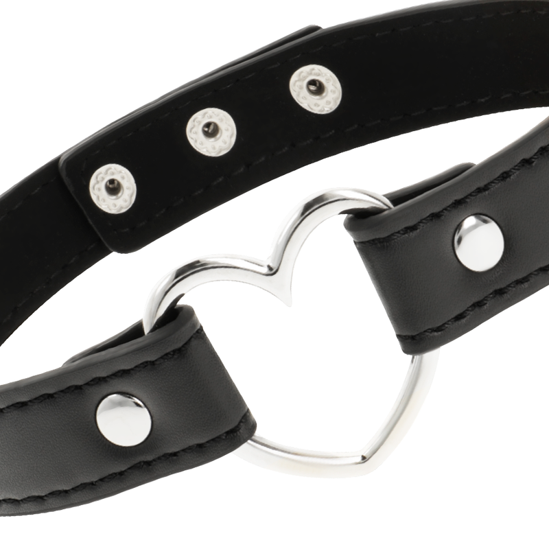 Veganes Leder – Halskette – Herz – Accessoire – Bild 4