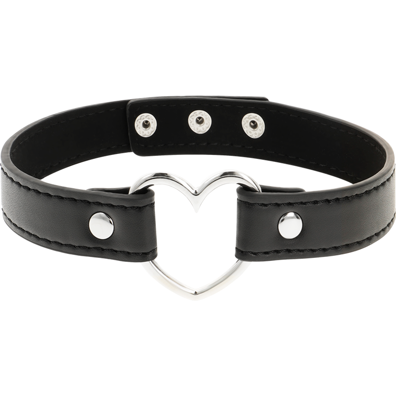 Veganes Leder – Halskette – Herz – Accessoire – Bild 3