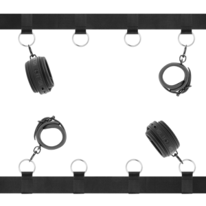 Bettfessel-Set mit Neoprenfutter
