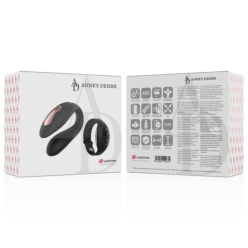 Dual Pleasure – WatchMe-Dualstimulator mit Fernbedienung – Schwarz – Bild 15