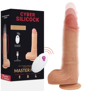 Master Huck – Realistischer Vibrator mit Fernbedienung – 20,9 cm