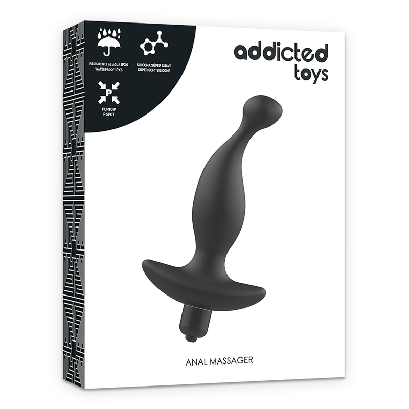 Vibrierender Anal-Massager – Modell 1 – Schwarz – Bild 6