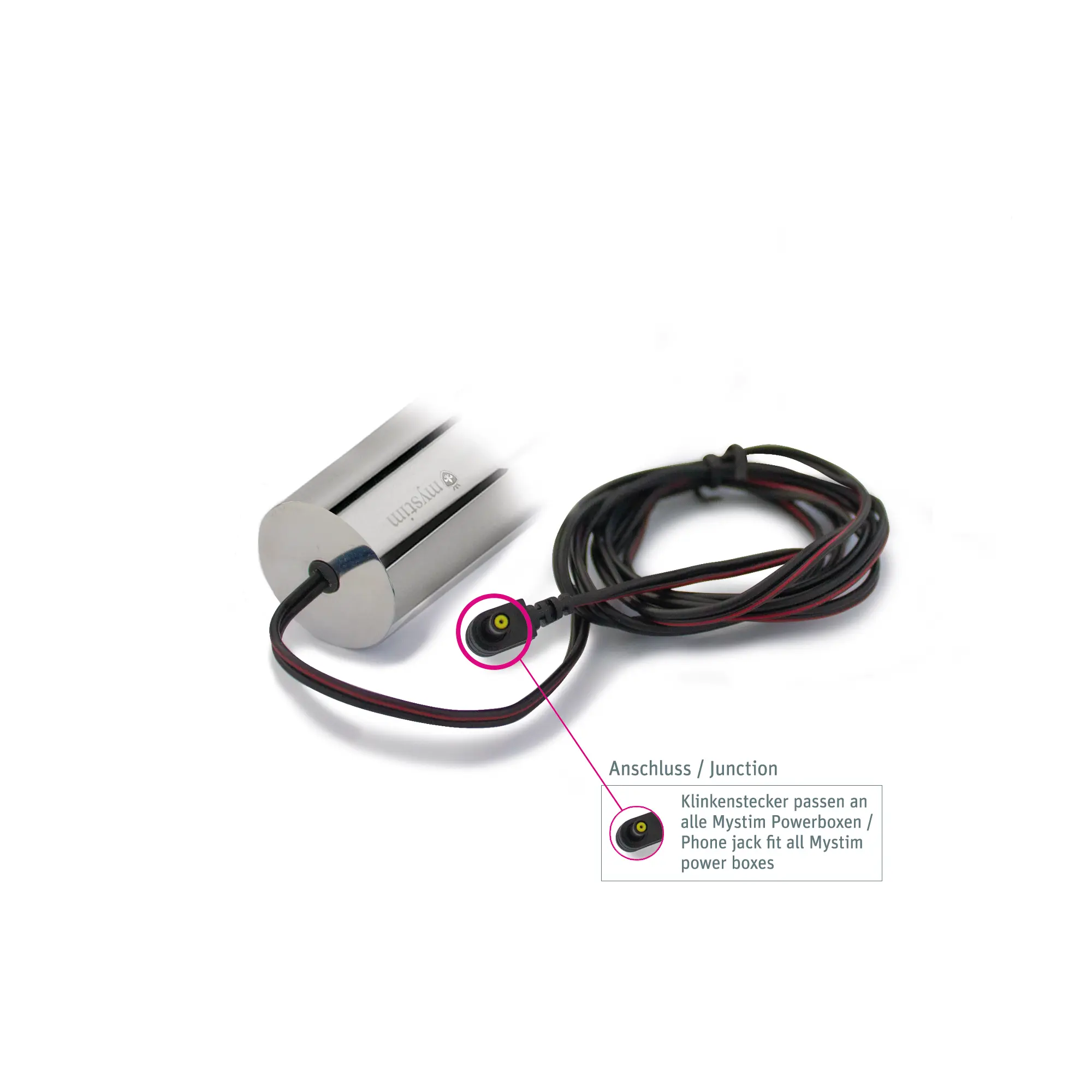 Groovey George – E-Stim Aluminium-Dildo – Bild 2