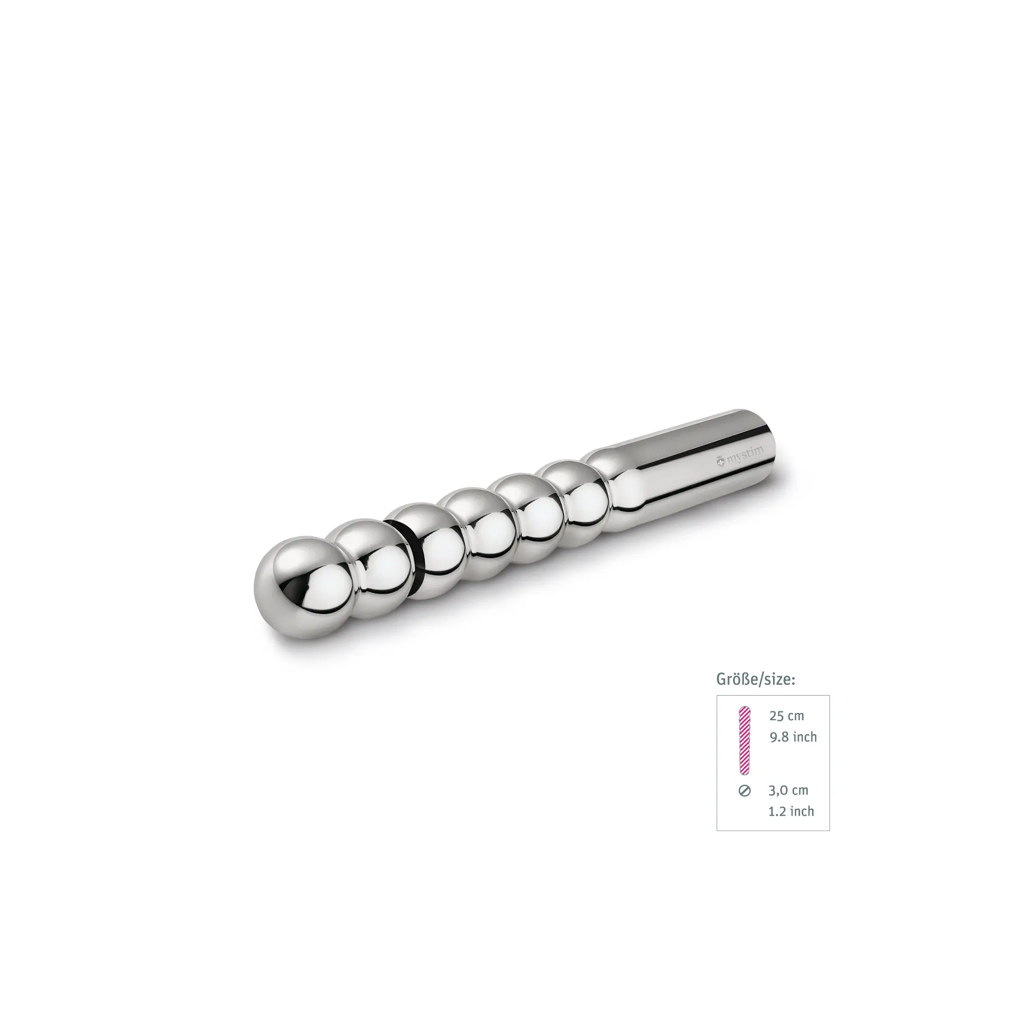 Groovey George – E-Stim Aluminium-Dildo – Bild 5