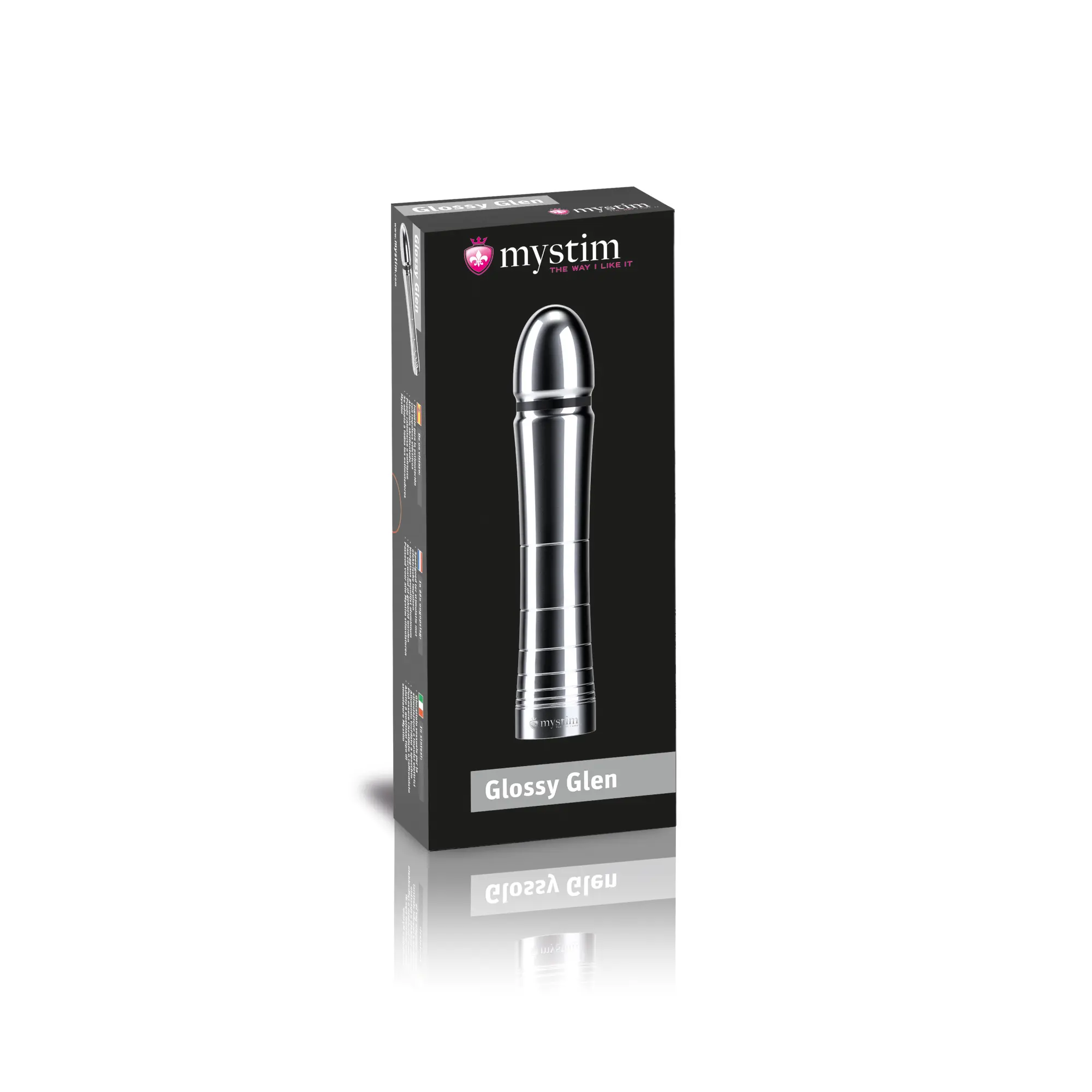 Glossy Glen – E-Stim Aluminium-Dildo – Bild 4