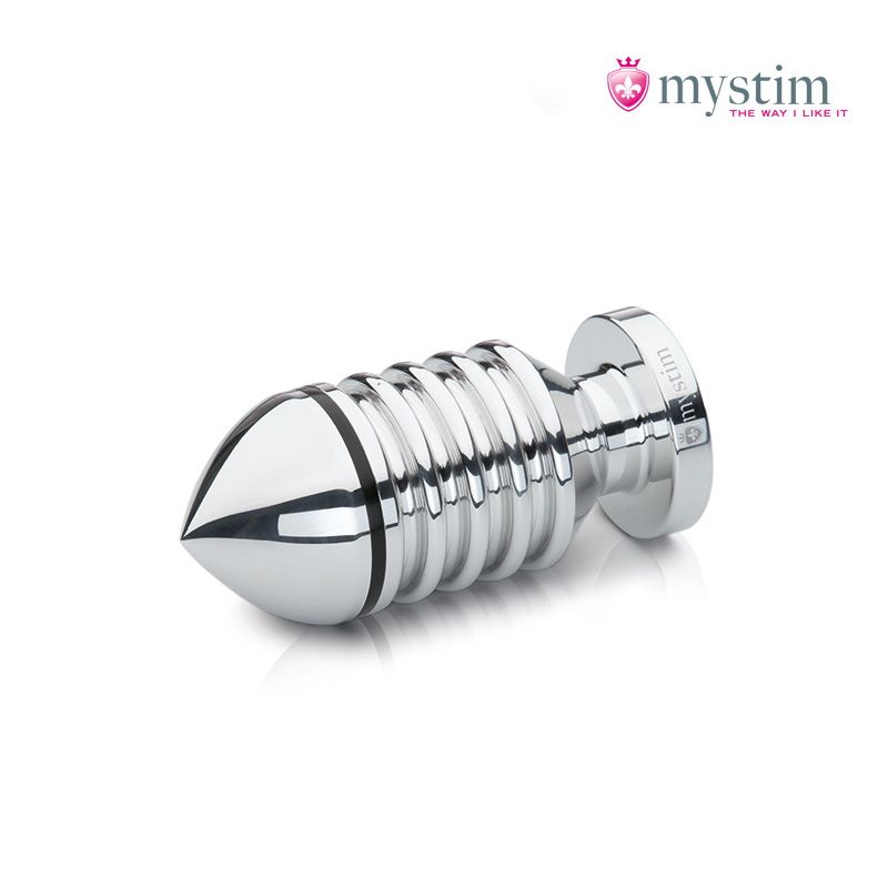 Hector Helix S – E-Stim Aluminium-Buttplug – Bild 2