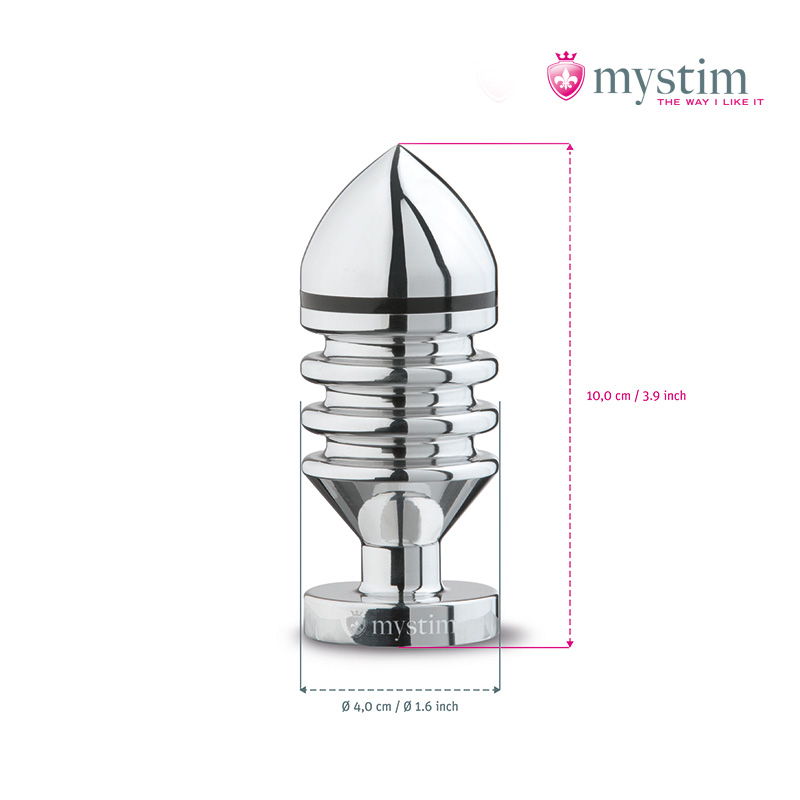 Hector Helix S – E-Stim Aluminium-Buttplug – Bild 9