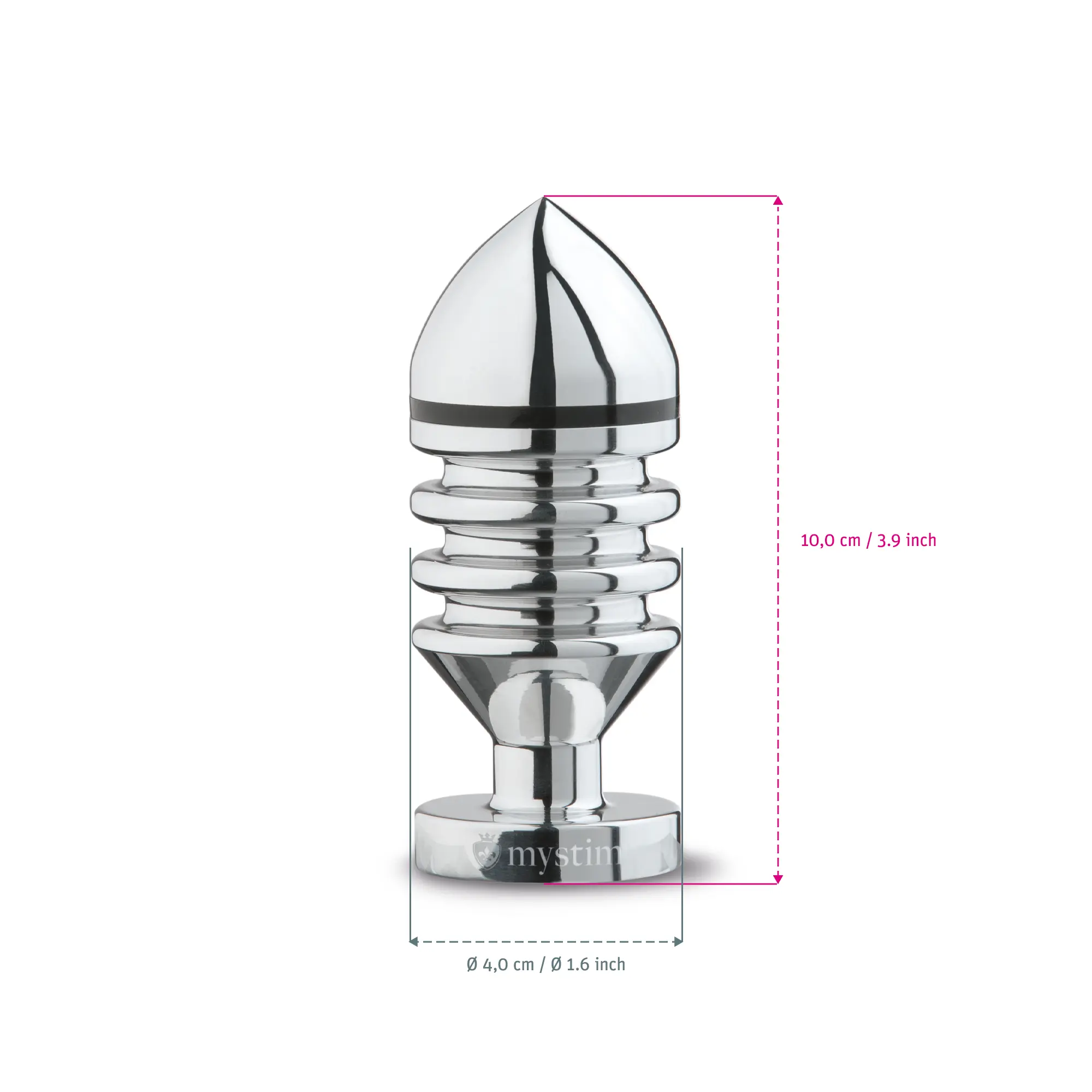 Hector Helix S – E-Stim Aluminium-Buttplug – Bild 11