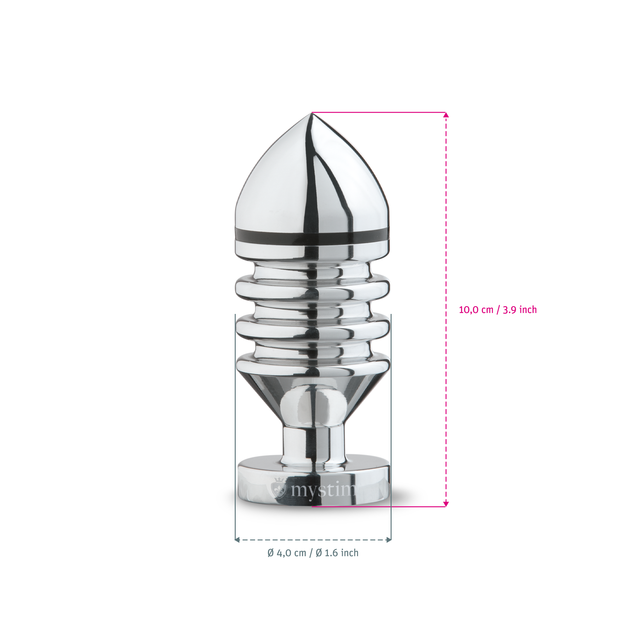 Hector Helix S – E-Stim Aluminium-Buttplug – Bild 12