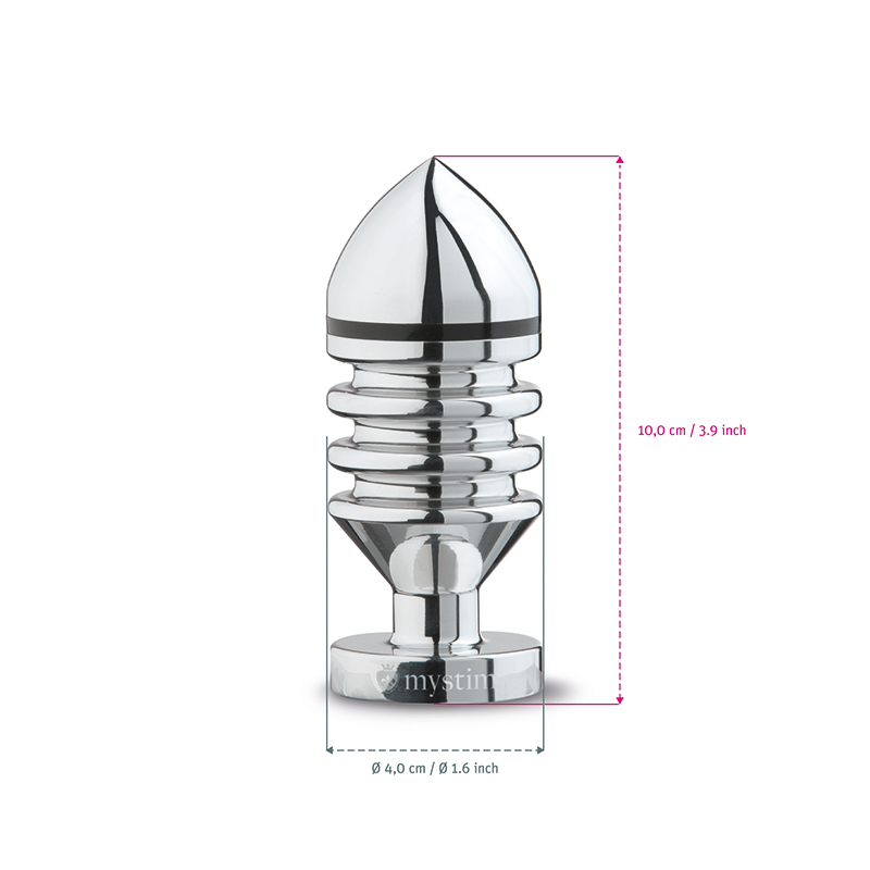 Hector Helix S – E-Stim Aluminium-Buttplug – Bild 13